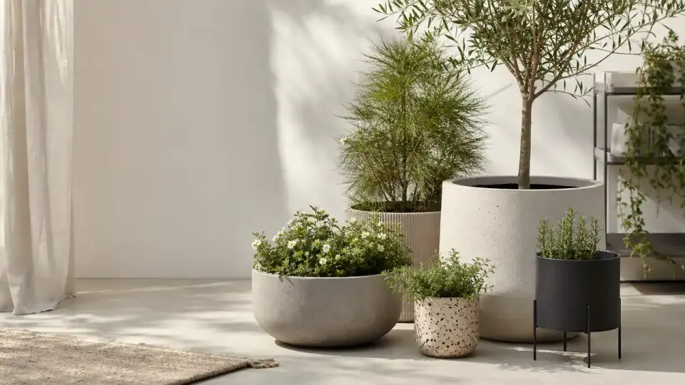 Blomsterpotter & krukker