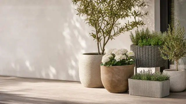 Planter & potter