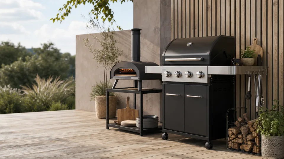 Griller & pizzaovner