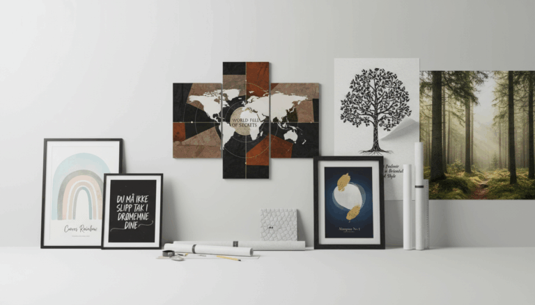 Bilder, plakater & fototapet